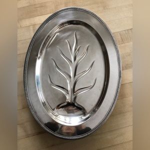 Vintage Castleton #690 silver plate meat or any type serving tray.